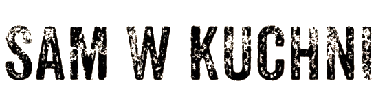Sam w kuchni