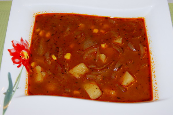 Zupa cebulowa z ziemniakami